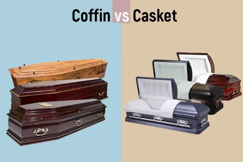 coffin vs casket